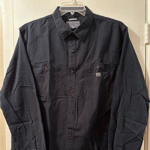 Used Denim & Supply Ralph Lauren Casual Long Sleeve Black Button Up XXL